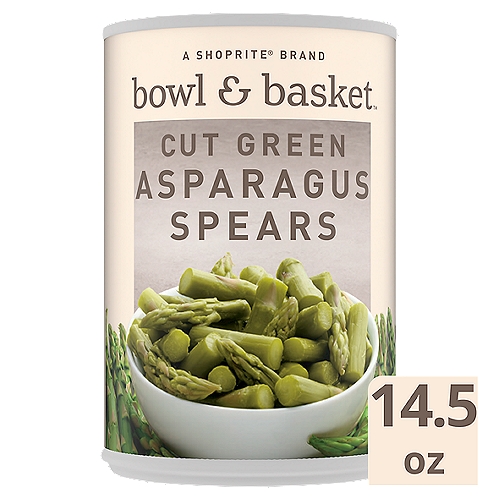 Bowl & Basket Cut Green Asparagus Spears, 14.5 oz