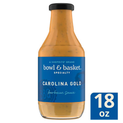 Bowl & Basket Specialty Carolina Gold Barbecue Sauce, 18 oz, 18 Ounce