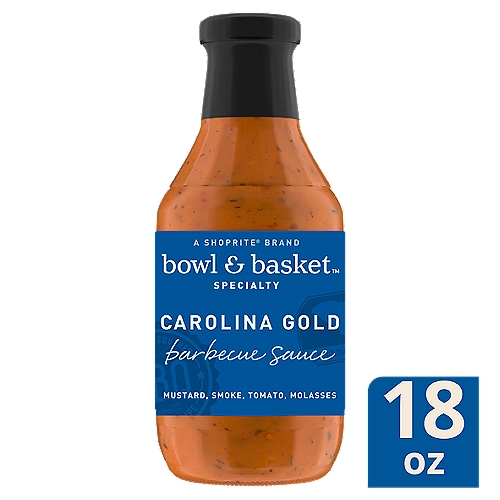 Bowl & Basket Specialty Carolina Gold Barbecue Sauce, 18 oz