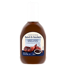 Bowl & Basket Sweet Honey Barbecue Sauce, 18 oz