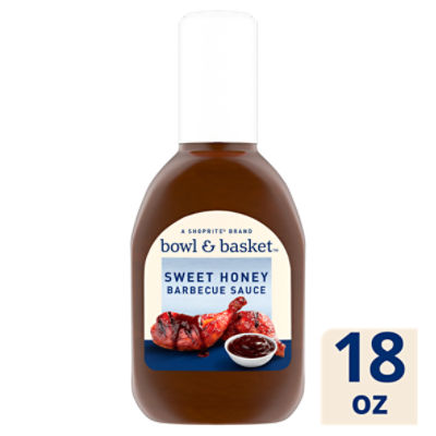 Bowl & Basket Sweet Honey Barbecue Sauce, 18 oz - ShopRite