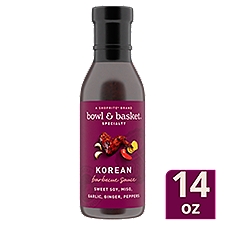 Bowl & Basket Specialty Korean Barbecue Sauce, 14 oz, 14 Ounce