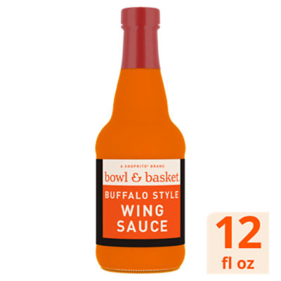 Bowl & Basket Buffalo Style Wing Sauce, 12 fl oz, 12 Fluid ounce