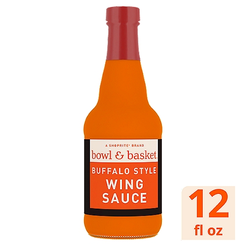 Bowl & Basket Buffalo Style Wing Sauce, 12 fl oz