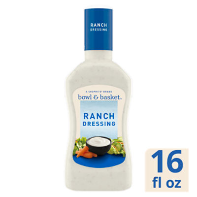 Bowl & Basket Ranch Dressing, 16 fl oz, 16 Fluid ounce
