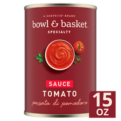 Bowl & Basket Specialty Tomato Sauce, 15 oz
