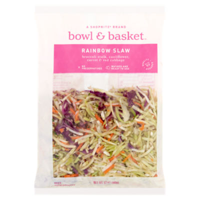 Bowl & Basket Rainbow Slaw
