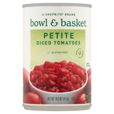 Bowl & Basket Petite Diced Tomatoes, 14.5 oz