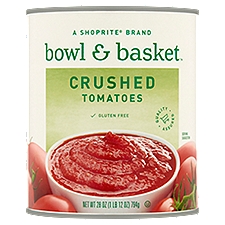 Bowl & Basket Crushed, Tomatoes, 28 Ounce