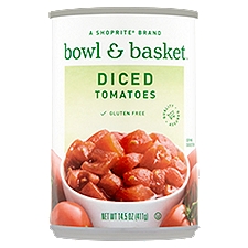 Bowl & Basket Diced, Tomatoes, 14.5 Ounce