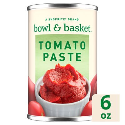 Bowl & Basket Tomato Paste, 6 oz, 6 Ounce