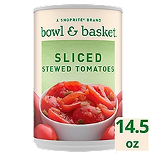 Bowl & Basket Sliced Stewed, Tomatoes, 14.5 Ounce