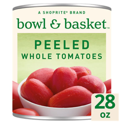 Bowl & Basket Peeled Whole Tomatoes, 28 oz