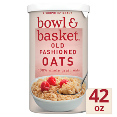 NEW Quaker Oats Old Fashioned Oatmeal 42 Oz Canister and 1 Minute Oats