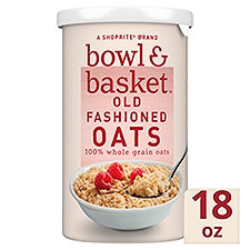 Bowl & Basket Old Fashioned Oats, 18 oz, 18 Ounce
