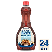 Bowl & Basket Sugar Free Syrup, 24 fl oz, 24 Fluid ounce