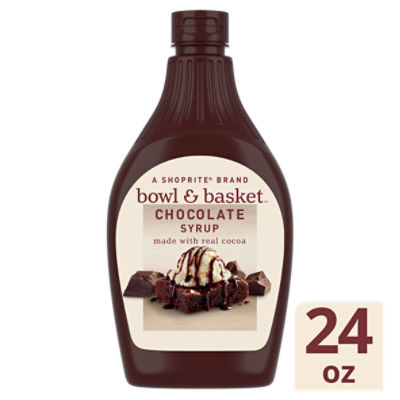 Bowl & Basket Chocolate Syrup, 24 oz, 24 Ounce