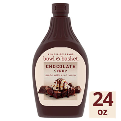 Bowl & Basket Chocolate Syrup, 24 oz, 24 Ounce