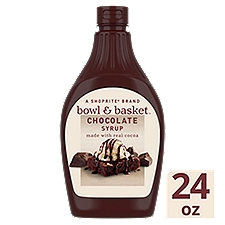 Bowl & Basket Chocolate Syrup, 24 oz