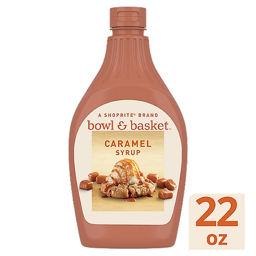 Bowl & Basket Caramel Syrup, 22 oz