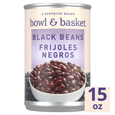 Bowl & Basket Black Beans, 15 oz, 15 Ounce