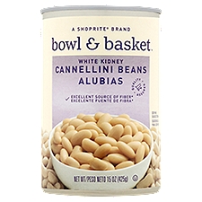 Bowl & Basket White Kidney, Cannellini Beans, 15 Ounce