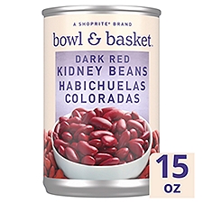 Bowl & Basket Dark Red Kidney Beans, 15 oz