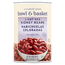 Bowl & Basket Light Red, Kidney Beans, 40 Ounce