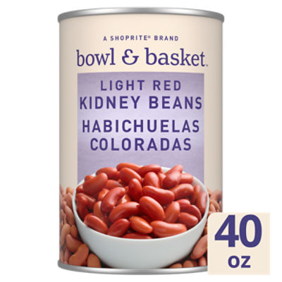 Bowl & Basket Light Red Kidney Beans, 40 oz, 40 Ounce