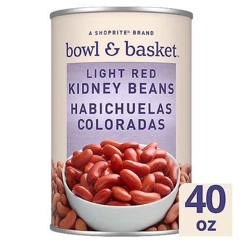 Bowl & Basket Light Red Kidney Beans, 40 oz