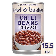 Bowl & Basket Chili Beans in Sauce, 15.5 oz, 15.5 Ounce