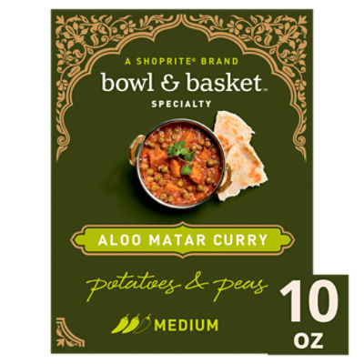 Bowl & Basket Specialty Potatoes & Peas Aloo Matar Curry, 10 oz