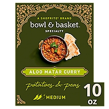 Bowl & Basket Specialty Potatoes & Peas Aloo Matar Curry, 10 oz, 10 Ounce