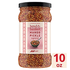 Bowl & Basket Spicy Mango Pickle, 10 oz, 10 Ounce