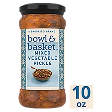 Bowl & Basket Mixed Vegetable Pickle, 10 oz, 10 Ounce