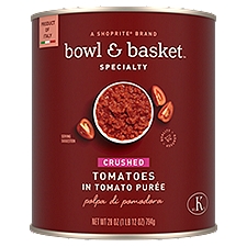 Bowl & Basket Specialty Crushed Tomatoes in Tomato Purée, 28 oz