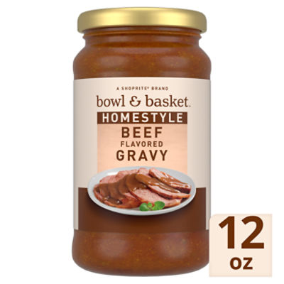 Bowl & Basket Homestyle Beef Flavored Gravy, 12 oz
