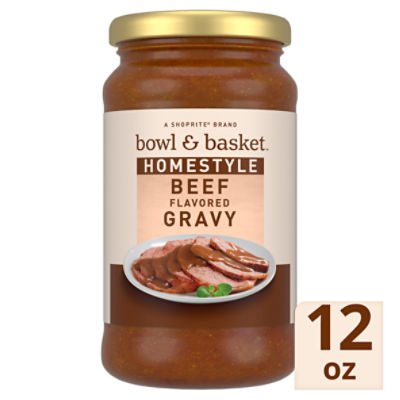 Bowl & Basket Homestyle Beef Flavored Gravy, 12 oz, 12 Ounce