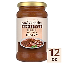 Bowl & Basket Homestyle Beef Flavored Gravy, 12 oz, 12 Ounce