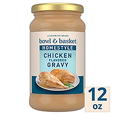 Bowl & Basket Homestyle Chicken Flavored Gravy, 12 oz, 12 Ounce