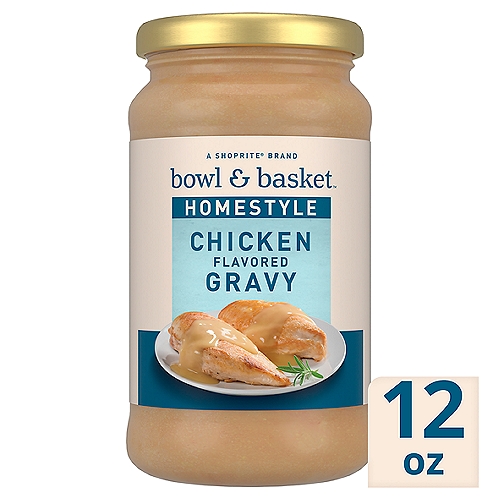 Bowl & Basket Homestyle Chicken Flavored Gravy, 12 oz
