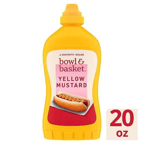 Bowl & Basket Yellow Mustard, 20 oz
