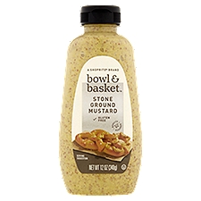 Bowl & Basket Stone Ground Mustard, 12 oz