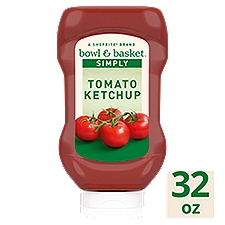 Bowl & Basket Simply Τοmato Ketchup, 32 oz, 32 Ounce