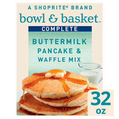 Bowl & Basket Complete Buttermilk Pancake & Waffle Mix, 32 oz