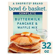 Bowl & Basket Complete Buttermilk, Pancake & Waffle Mix, 32 Ounce