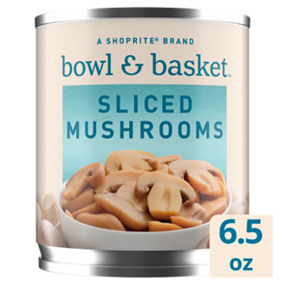 Bowl & Basket Sliced Mushrooms, 6.5 oz