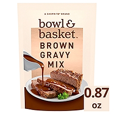 Bowl & Basket Brown, Gravy Mix, 0.87 Ounce
