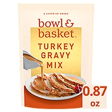 Bowl & Basket Turkey, Gravy Mix, 0.87 Ounce