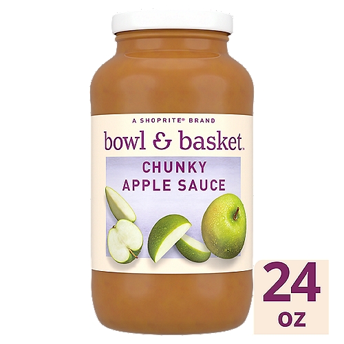 Bowl & Basket Chunky Apple Sauce, 24 oz